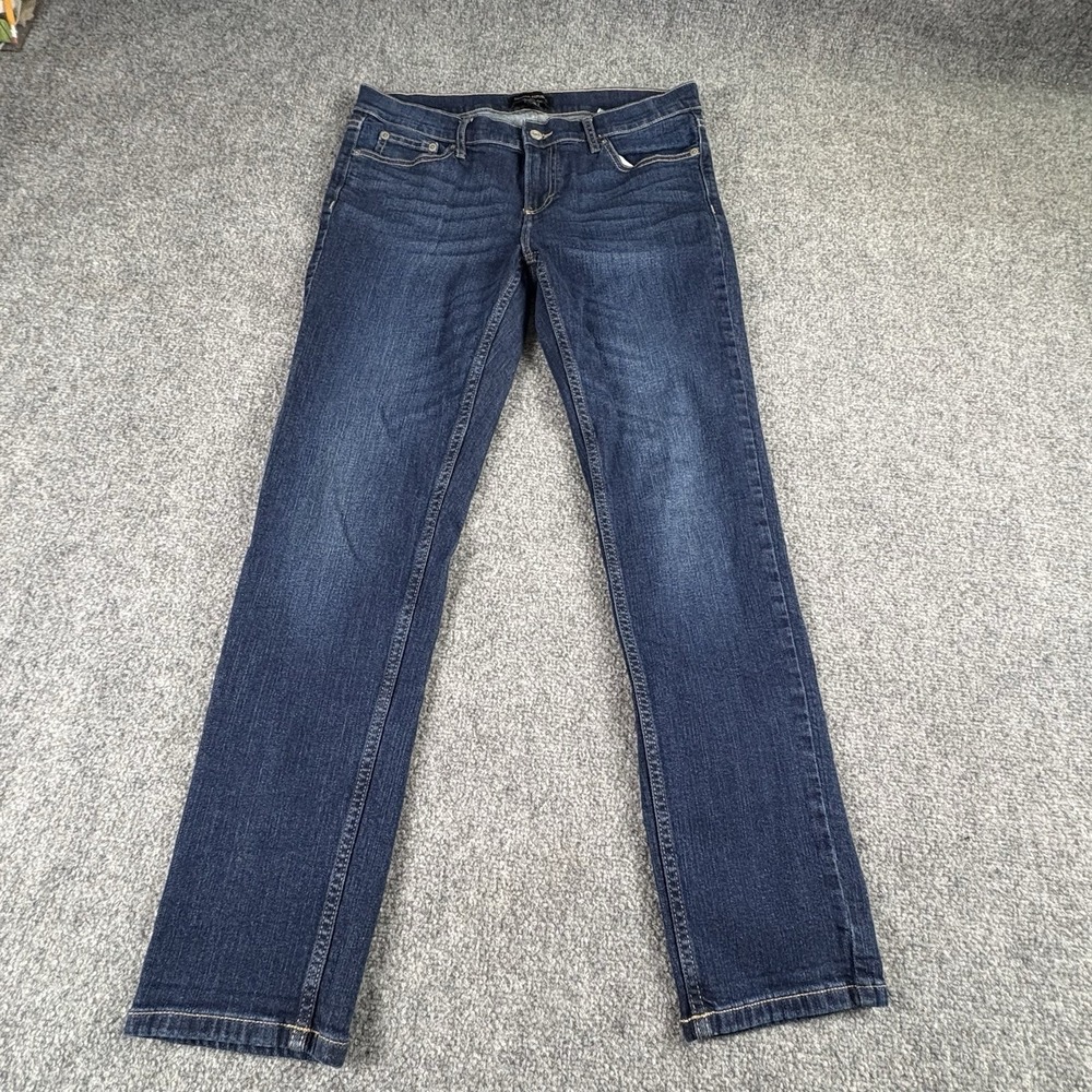 Banana Republic Girlfriend Jeans Women's 28/6 Blue Classic Minimalist Preppy